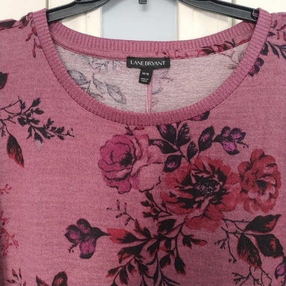 Lane Bryant Floral Pullover Style  Top 14/16 - Picture 9 of 9